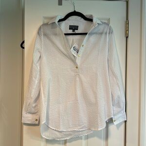 White duffield lane tunic